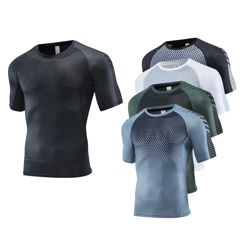 Rash Guard - Top sportivo da uomo per maglietta