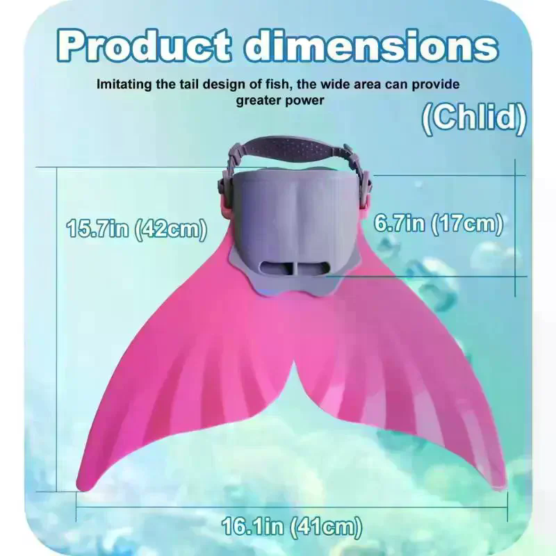 Swim Fins - Pinne in Silicone a Forma di