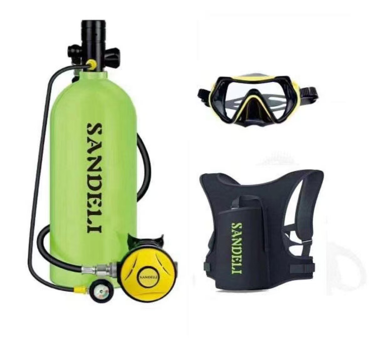 Diving Mask - Regolatore per bombola subacquea da 4