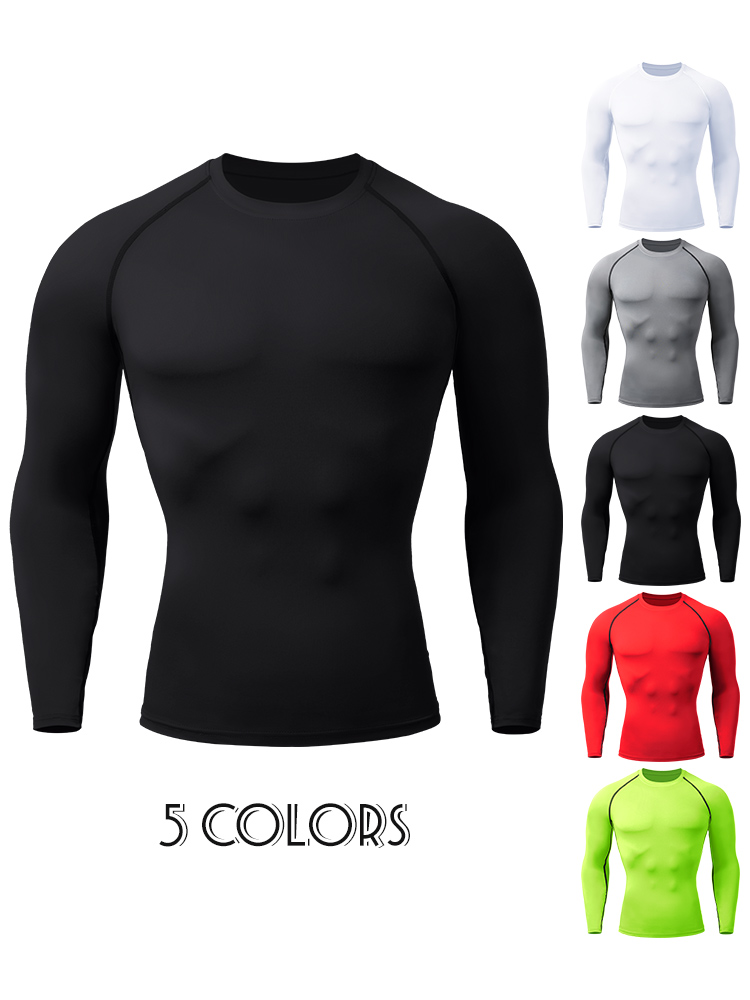 Rash Guard - Magliette a Compressione da Uomo, Rashguard