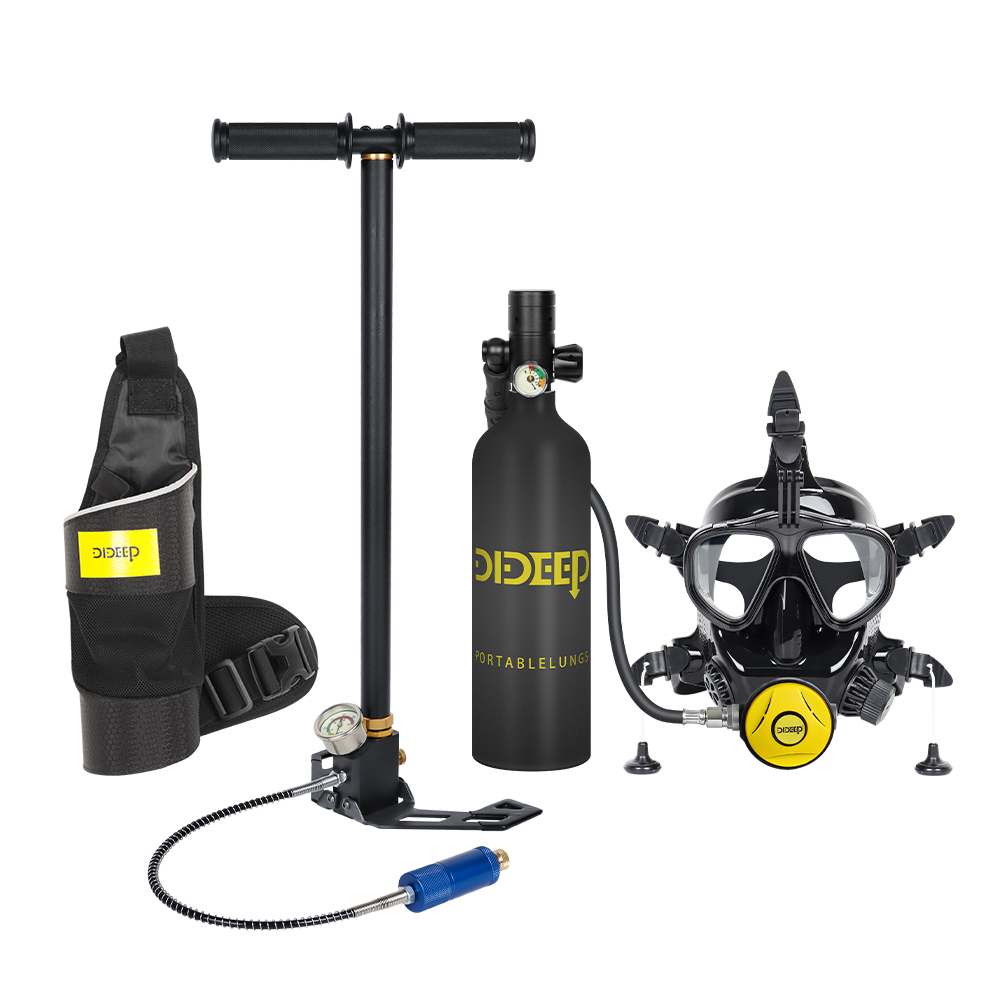 Diving Mask - DIDEEP CE DOT Bombola d'Aria Subacquea