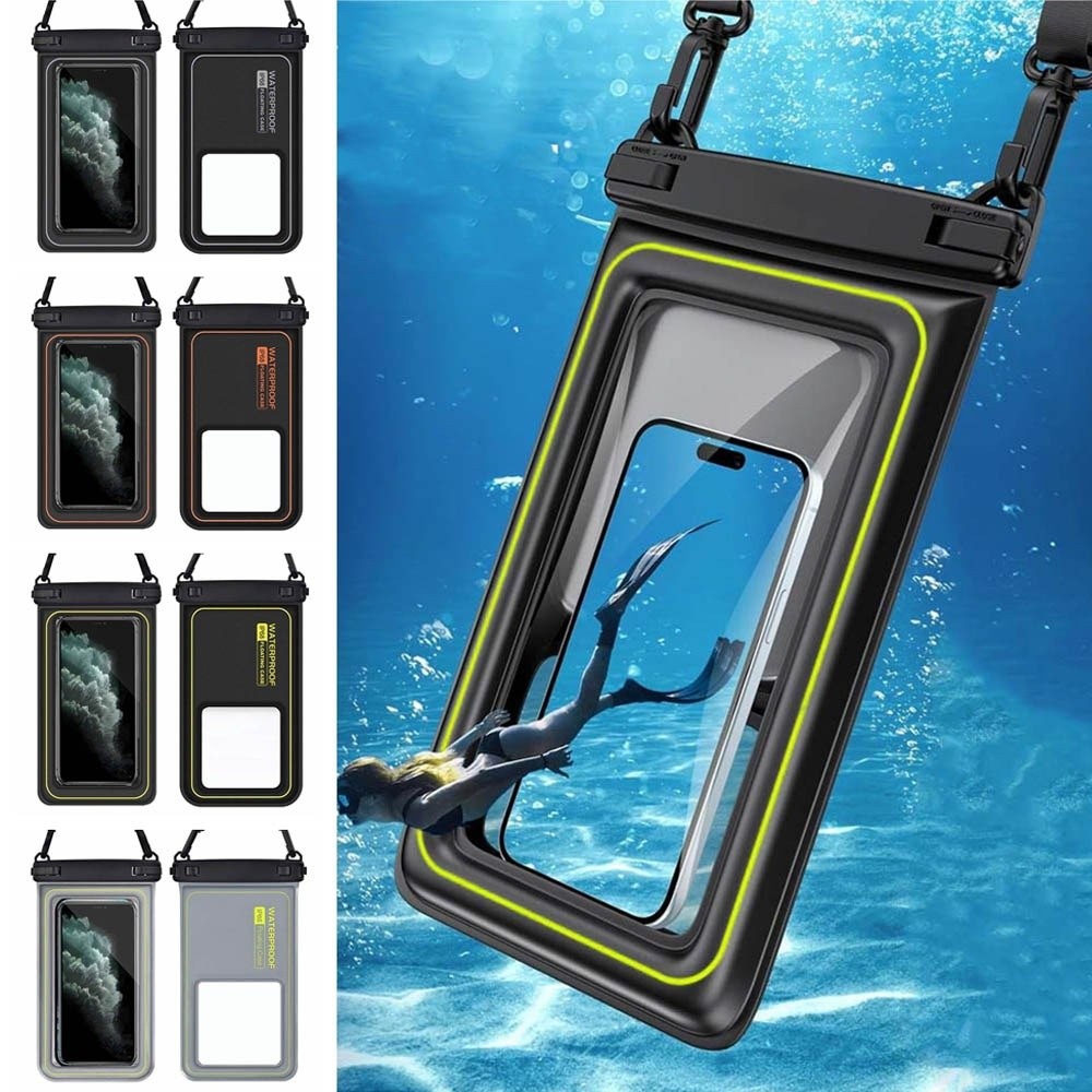 Dry Bag Waterproof - Borsa impermeabile per telefono con schermo