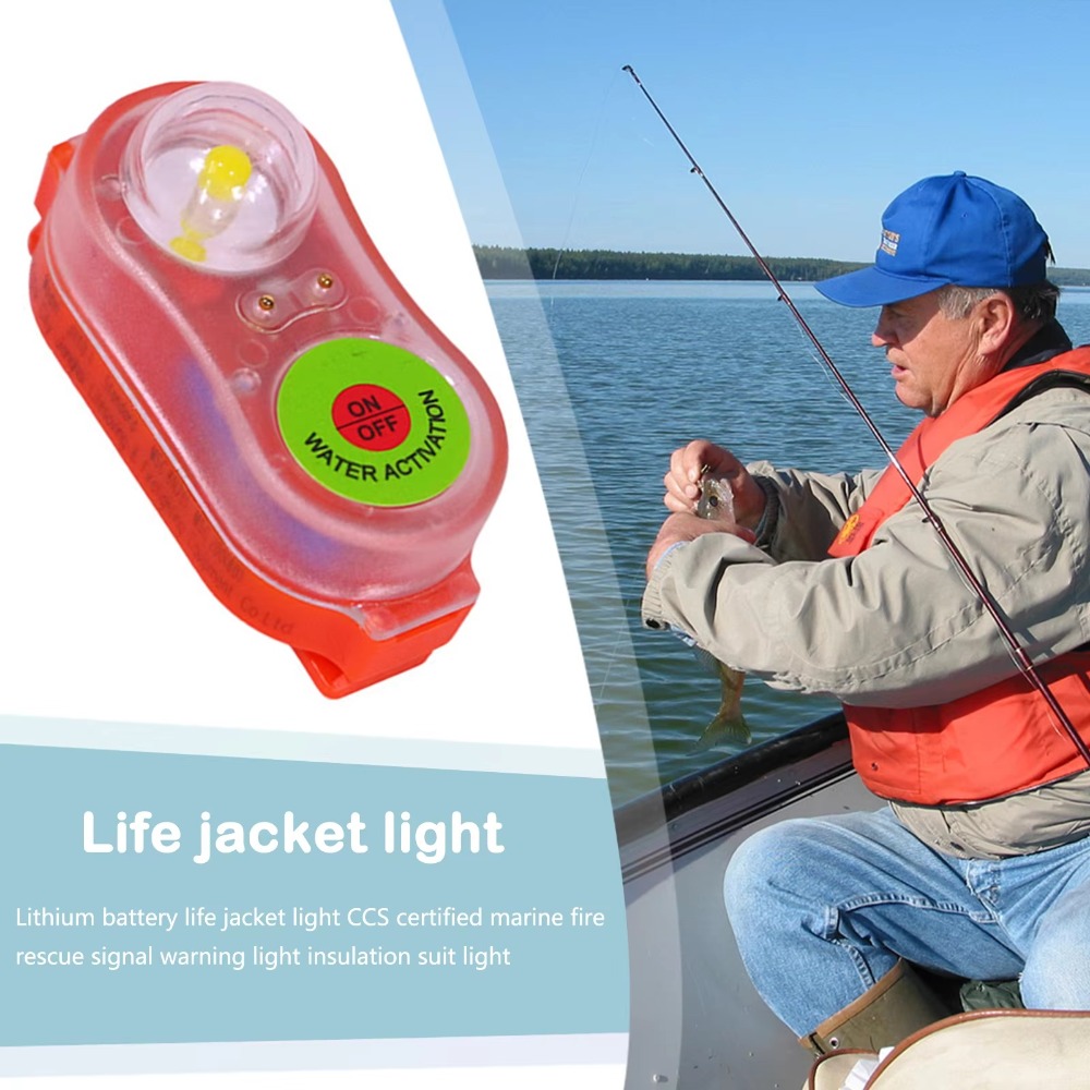 Life Jacket - 1/2 Pezzi Nuova Luce LED Impermeabile