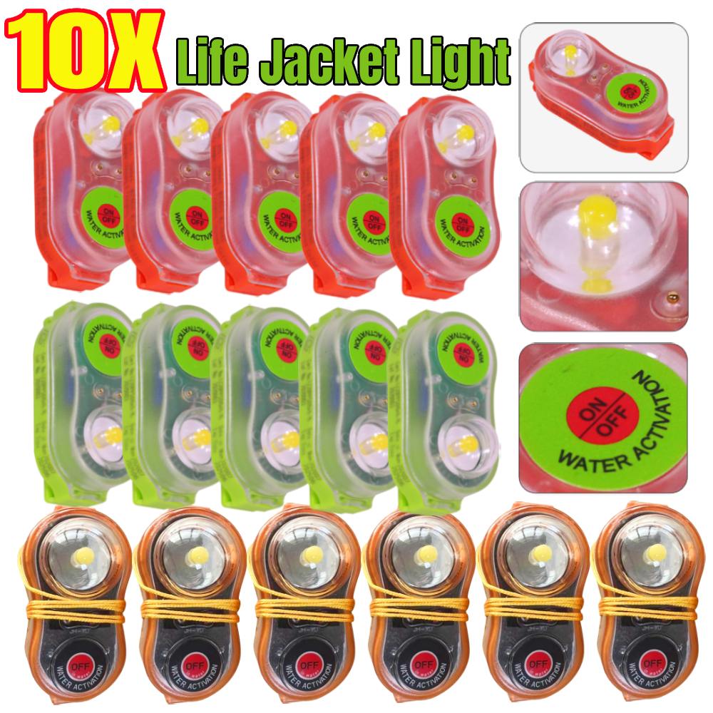 Life Jacket - 1-10 pezzi LED al litio giubbotto