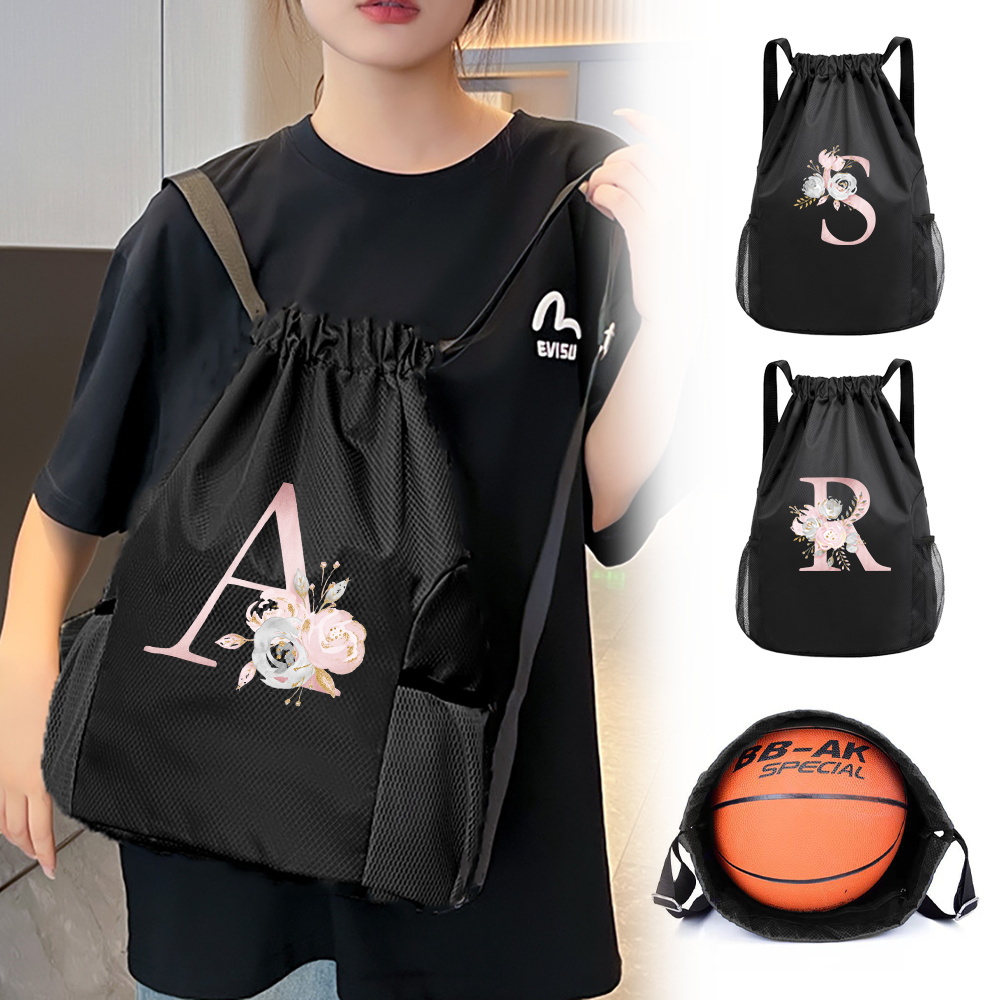 Dry Bag Waterproof - Borsa nera con coulisse, zaino da
