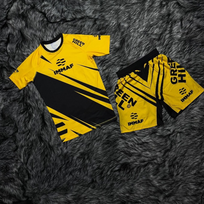 Rash Guard - Nuovo Set Sportivo IMMAF 2026 da