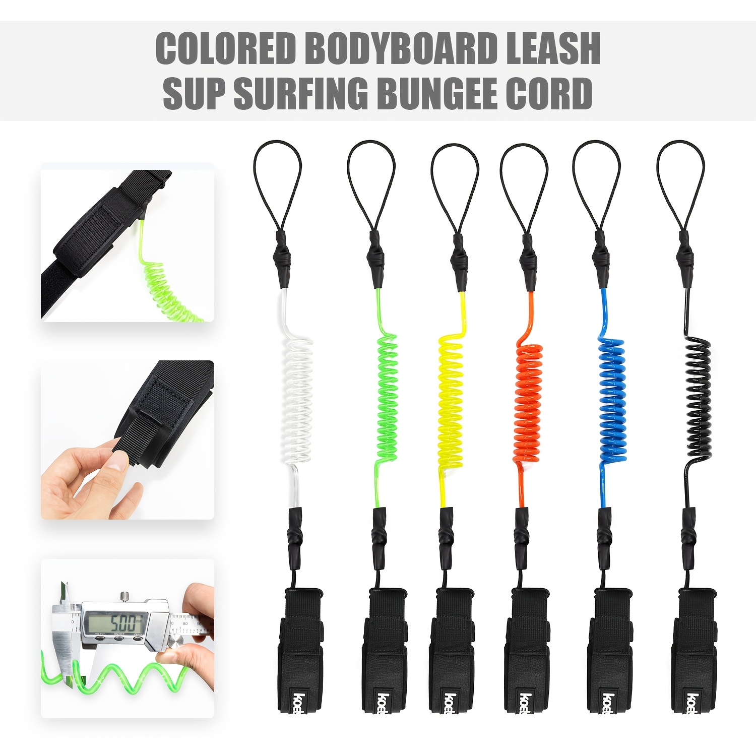 KOETSU Leash per Bodyboard, Le - Surfboard Leash recensione e prezzo