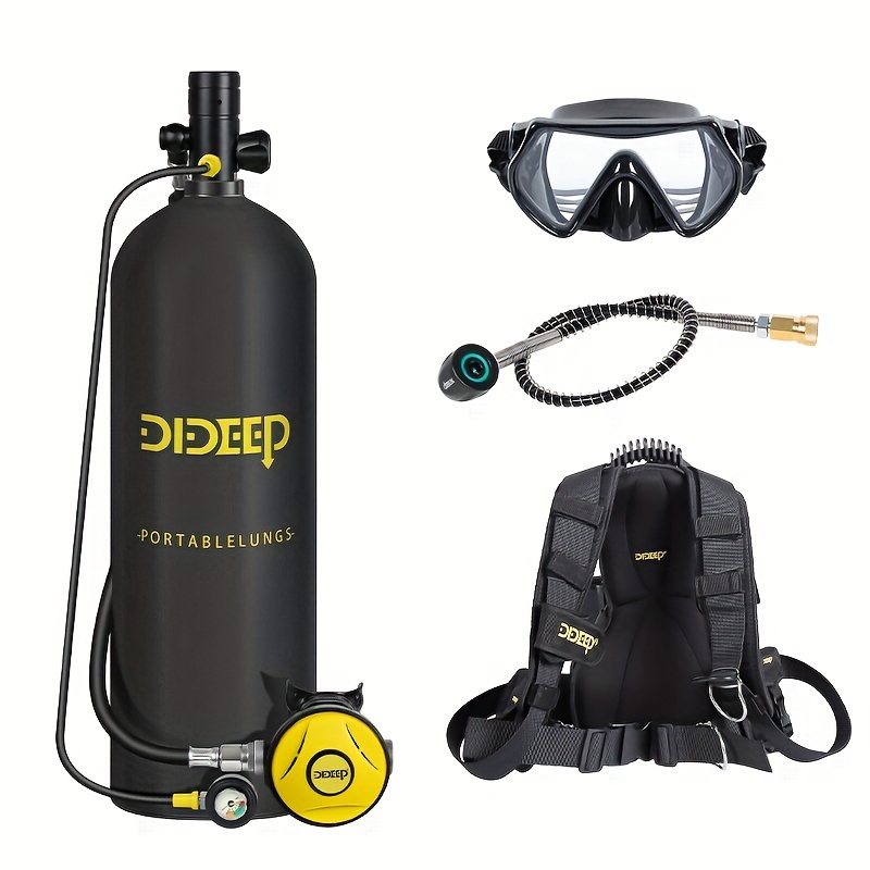 DIDEEP Set Bombola Subacquea M - Snorkel Set recensione e prezzo