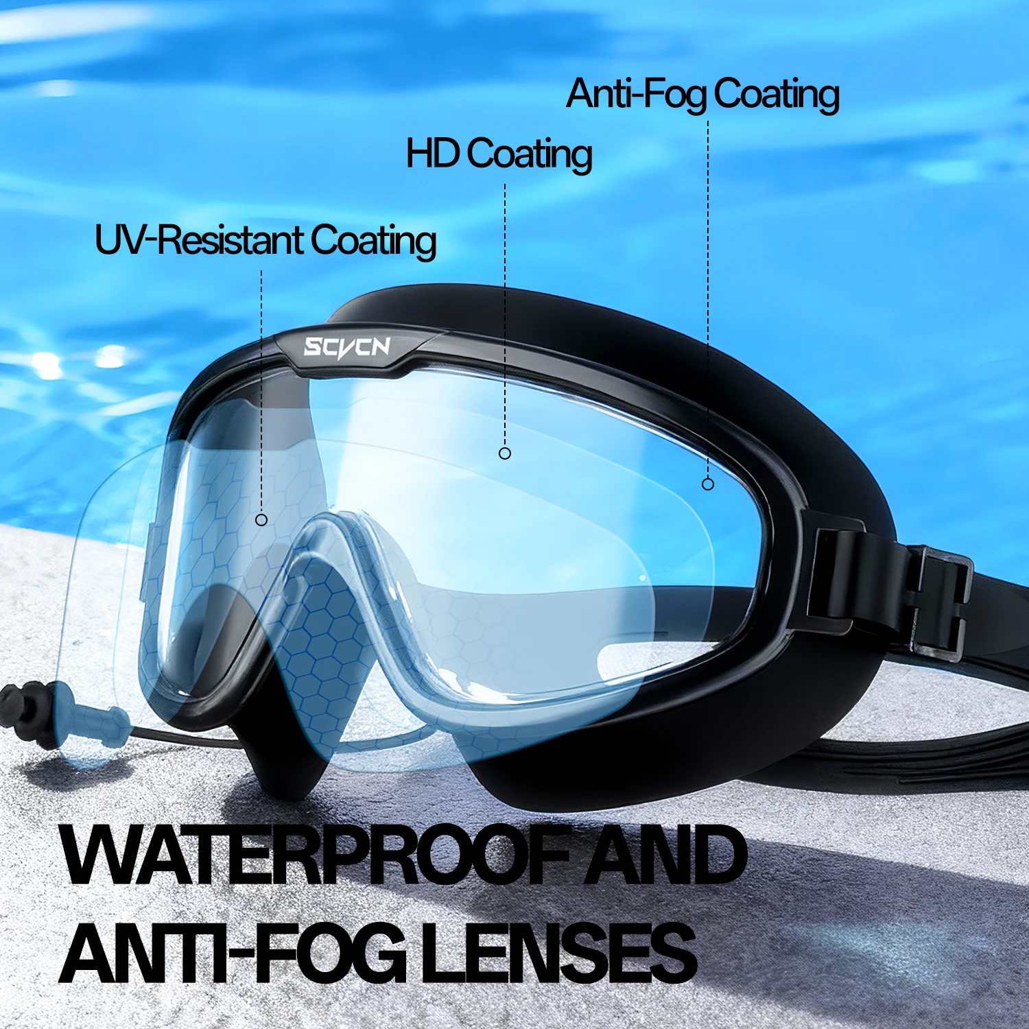 Occhialini da Nuoto SCVCN Prof - Goggles Swim recensione e prezzo