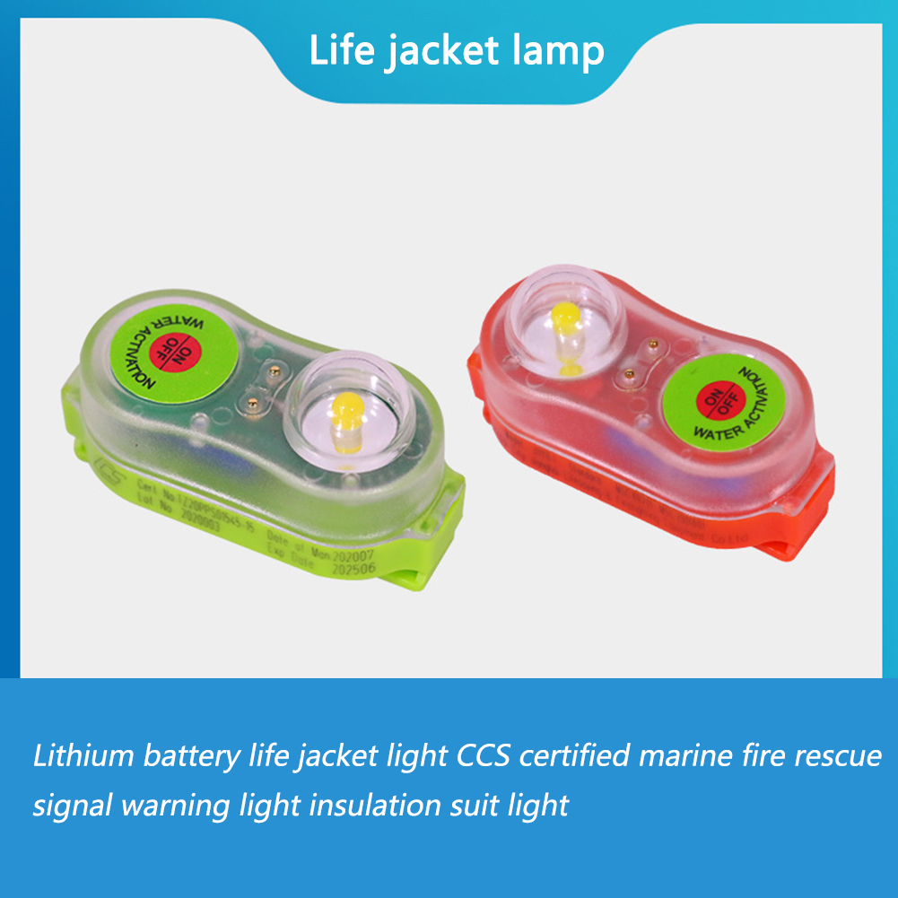 1-10 pezzi LED al litio giubbo - Life Jacket recensione e prezzo