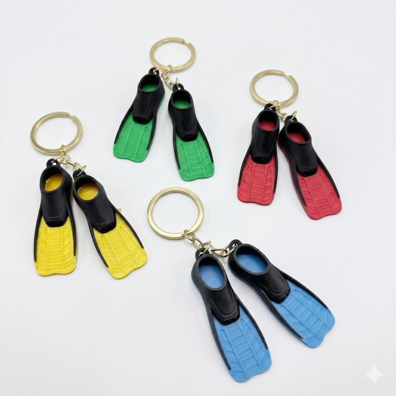 Portachiavi a forma di pinna d - Flippers Swimming recensione e prezzo