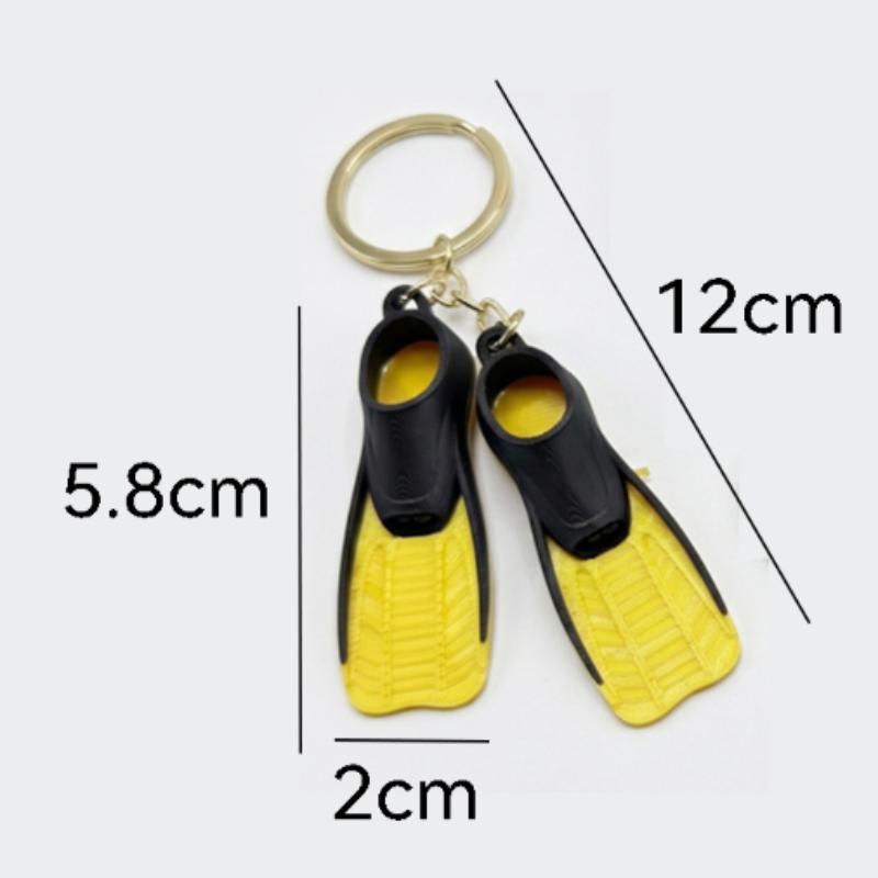 Portachiavi a forma di pinna d - Flippers Swimming recensione e prezzo